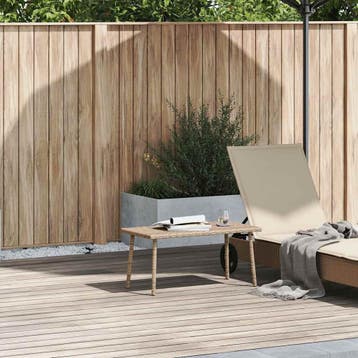 vidaXL Tuin salontafel rechthoekig 80x40x37 cm poly rattan, Tuin en Terras, Verzenden, Nieuw