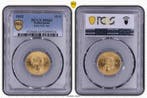Gouden Wilhelmina 10 gulden 1932 MS63 PCGS gecertificeerd, Verzenden, Goud, Koningin Wilhelmina, Losse munt