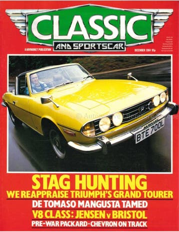 1984 CLASSIC AND SPORTSCAR MAGAZINE (12) DECEMBER ENGELS, Nieuw, Author