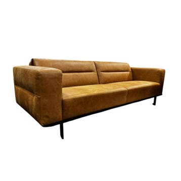 Bank Siro cognac | HE design, Ophalen of Verzenden, Nieuw