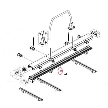 Thule VeloSlide Wheel Assembly, Nieuw