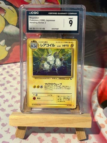 Pokémon - 1 Graded card - Magneton Vending Series 2 No. 082, Nieuw