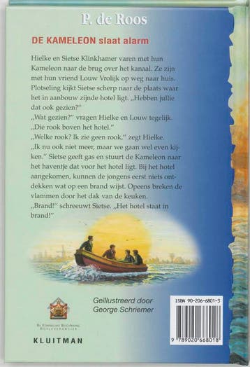 De Kameleon slaat alarm / Kameleon 9789020668018 P. de Roos, Verzenden, Gelezen, P. de Roos