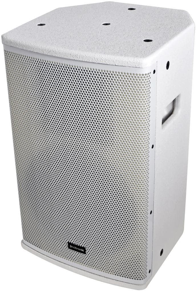 Citronic CUBA8W 8inch 250W Full Range Passieve Speaker Wit, Audio, Tv en Foto, Versterkers en Receivers, Nieuw, Overige merken