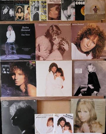 Barbra Streisand Beautiful Collection 8 LPS , 8 Singles 45, Nieuw in verpakking
