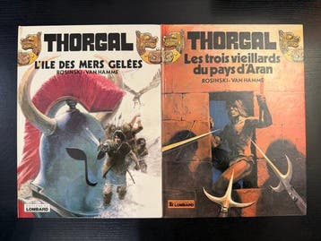 Thorgal T2 + T3 - 2x C - EO/Ré - 2 Album - 1981, Boeken, Nieuw