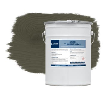 Wixx Tuinbeits UV+ Grijs 1L, Verzenden, Nieuw, Beits, Grijs