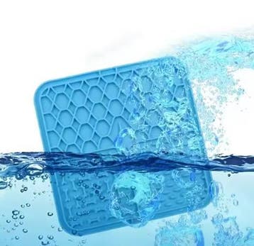 Honden Lick Mat – Silicone Slow Feeder enamp; Bad Distractie, Dieren en Toebehoren, Verzenden, Nieuw