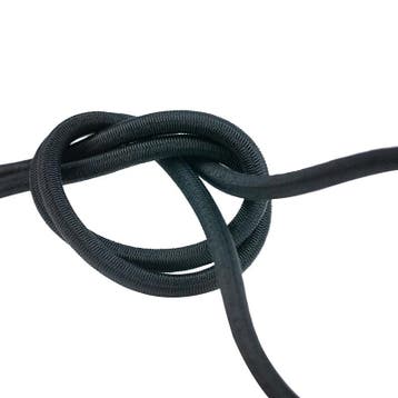 Elastisch koord 12mm zwart op rol - 10 meter, Ophalen of Verzenden, Nieuw
