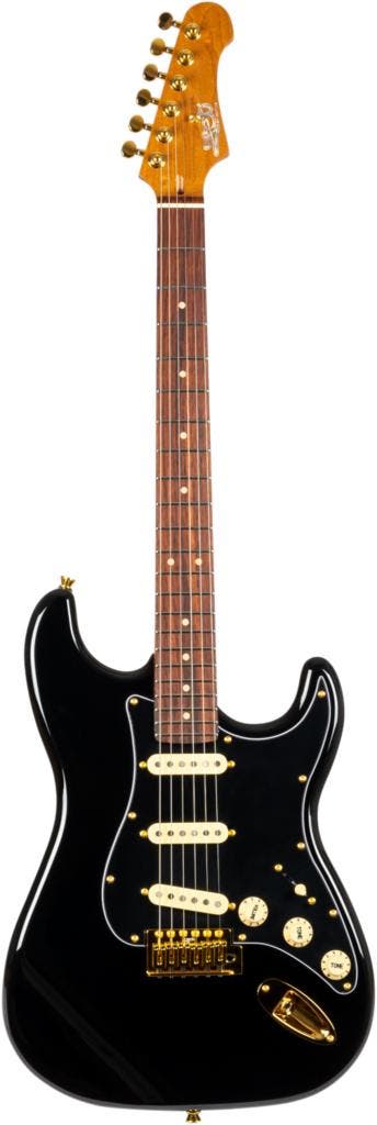 Jet Guitars JS-380 BK G, Verzenden, Nieuw