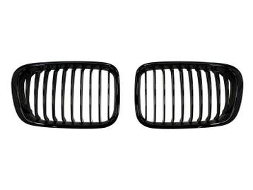 Glanzend zwarte grillen passend voor BMW 3 serie E46 seda..., Auto-onderdelen, Verzenden, Nieuw