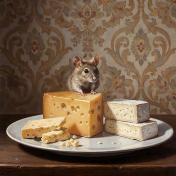 Le Yack - Cheese Affair - Hand signed, Antiek en Kunst