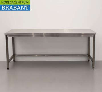 HCB RVS Werktafel Tafel Premium-line 200 x 60 x 85 cm Horeca, Ophalen of Verzenden, Nieuw in verpakking