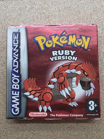Nintendo - Gameboy Advance - Pokémon Ruby Version (EUR) -, Nieuw