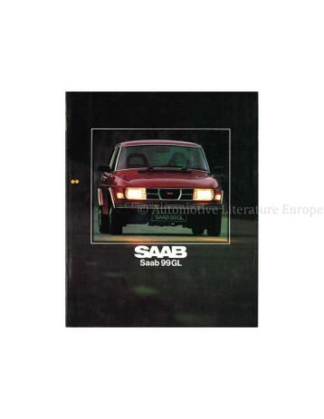 1978 SAAB 99 GL BROCHURE NEDERLANDS, Nieuw, Author