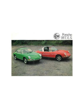 1970 PORSCHE 911 BROCHURE DUITS, Nieuw, Porsche, Author