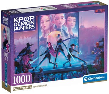Clementoni - KPop Demon Hunters Puzzel (1000 stukjes) |, Verzenden, Nieuw