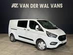 Ford Transit Custom 2.0 TDCI 131pk Automaat L2H1 Dubbele Cab, Automaat, Stof, Gebruikt, Wit