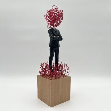 Coco de Paris - Red wired, Antiek en Kunst