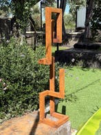 Ana Lucia B.M - Sculpture Corten - XL, Antiek en Kunst