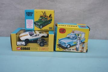 Corgi 1:43 - Modelauto (3) - 3 x 1960s Corgi Toys, Nieuw