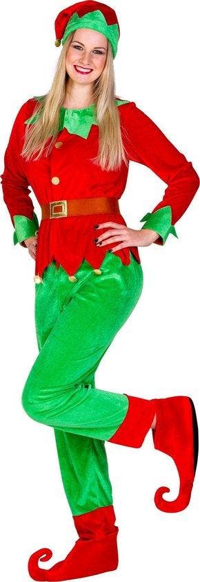 2dekans | dressforfun - Vrouwenkostuum kerstelf L -, Ophalen of Verzenden, Zo goed als nieuw