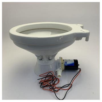 Bieden: Jabsco Quiet Flush Electric Toilet with Magnetic Va, Ophalen of Verzenden, Nieuw, Kombuis en Sanitair, Zeilboot of Motorboot