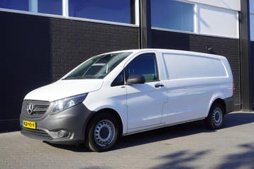 Mercedes-Benz Vito L3H1 | Financial Lease voor 210 p/mnd, Stof, Gebruikt, Overige carrosserieën, Wit