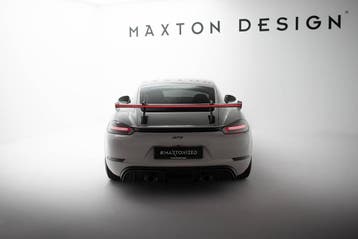 Maxton Carbon Spoiler V.1 met LED Porsche 718 Cayman 982c, Auto diversen, Tuning en Styling, Verzenden