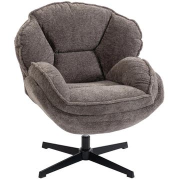 Moderne Wingback-fauteuil, Fluwelen Fauteuil Met Viersterren, Verzenden, Nieuw