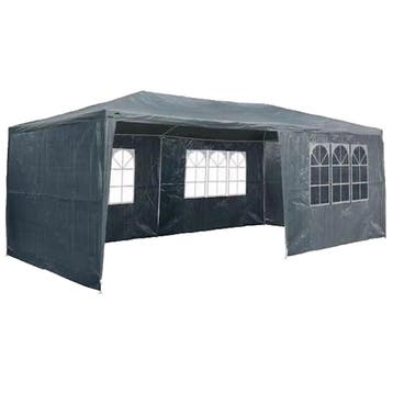 MaxxGarden Partytent 3x6m met zijwanden - Antraciet (Tuin), Verzenden, Nieuw