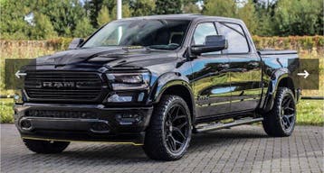 Sidebars Dodge RAM 1500 4 inch vanaf 2018, Auto diversen, Auto-accessoires, Ophalen of Verzenden, Nieuw