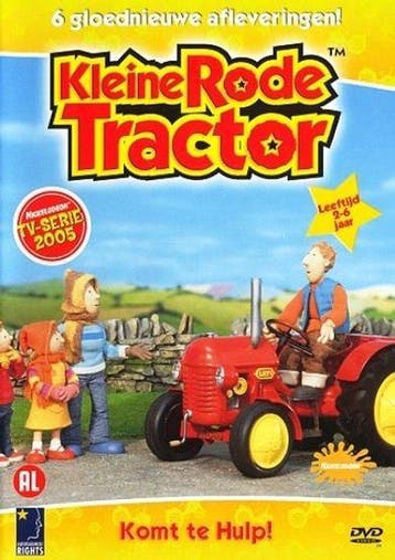Kleine rode tractor komt te hulp (dvd tweedehands film), Ophalen of Verzenden, Zo goed als nieuw