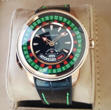 Lucky Harvey - CASINO - Roulette - SOLID 18K GOLD BALL -, Nieuw
