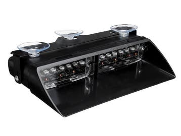 Dashboard flitser - WIT - 17 patronen - 16 LED, Ophalen of Verzenden