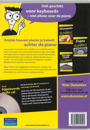 Pianospelen voor Dummies / Voor Dummies 9789043010191, Verzenden, Gelezen, Blake Neely