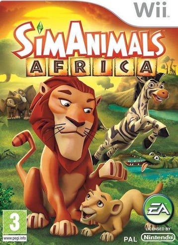 SimAnimals Afrika (Wii Games), Spelcomputers en Games, Games | Nintendo Wii, Ophalen of Verzenden, Zo goed als nieuw