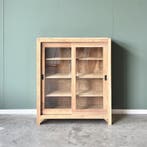 Half hoge kast | Massief hout | 120cm breed | 140cm hoog |, 100 tot 150 cm, 100 tot 150 cm, Teakhout, Nieuw