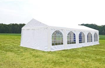 Professionele Partytent PVC 3x10x2,6 mtr in Wit (3x10 meter), Verzenden, Nieuw, 2 meter of meer, Partytent