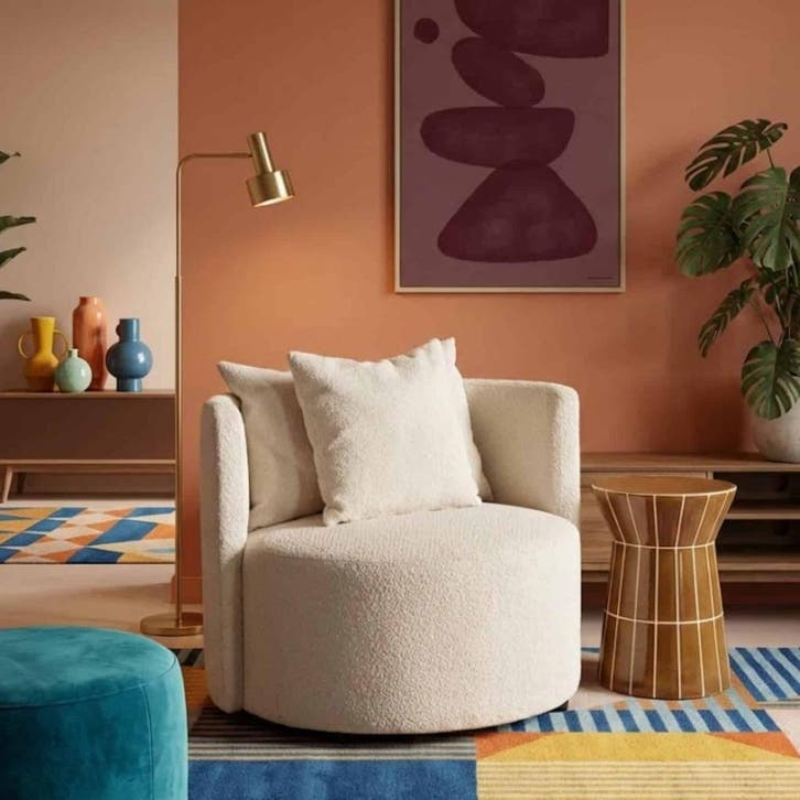 Draaifauteuil Circle, Huis en Inrichting, Fauteuils, Nieuw, Ophalen of Verzenden