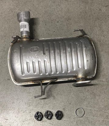 Uitlaat, Einddemper BMW E90 316, 316, 320, Verzenden, Nieuw
