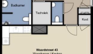 Te huur: Appartement Waardstraat in Helmond, Appartement, Helmond, Noord-Brabant
