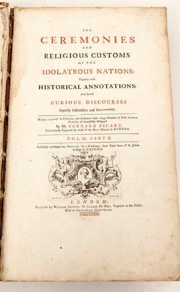 Bernard Picart - The Ceremonies and Religious Customs of