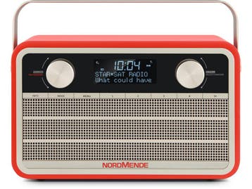 TechniSat Transita 120 - DAB+ Radio - 24 uur accu - Rood, Verzenden, Zo goed als nieuw