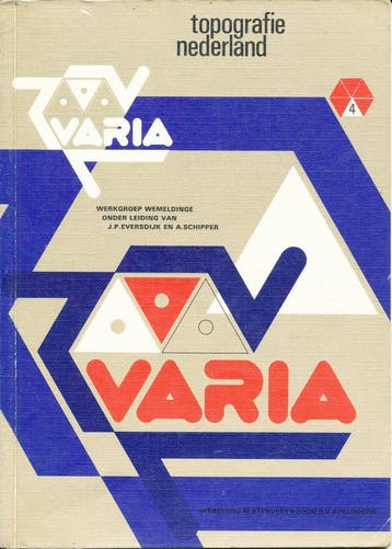 Varia Topografie Nederland groep 6, Verzenden, Nieuw