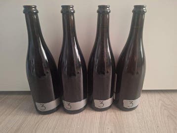 3 Fonteinen - Oude lambiek 2017 - 75cl - 4 flessen, Verzamelen, Nieuw