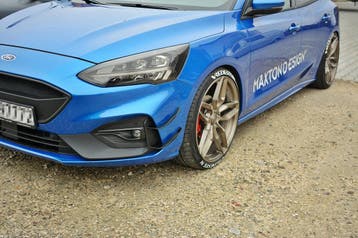 Maxton Canards (Bumper Spoilers) Ford Focus ST / ST-Line Mk4, Verzenden