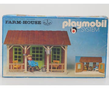Playmobil 3427 Western Farm House bijna compleet OVP #9947, Kinderen en Baby's, Ophalen of Verzenden, Gebruikt, Overige typen