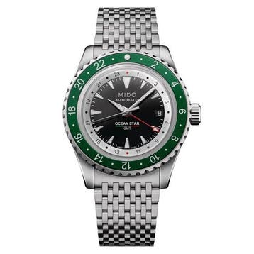 Mido - Mido Ocean Star GMT Limited Edition 250 Pz Tricolore, Nieuw
