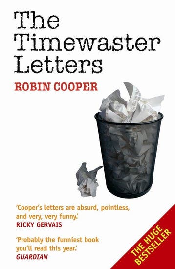 The Timewaster Letters - Robin Cooper 9781843171690, Verzenden, Gelezen, Robin Cooper